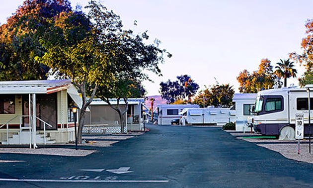 Prince of Tucson RV Park. 