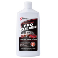 A bottle of Pro Polish. 