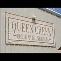 Queen Creek Olive Mill sign
