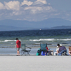 sandy beaches at Qualicum Beach BC