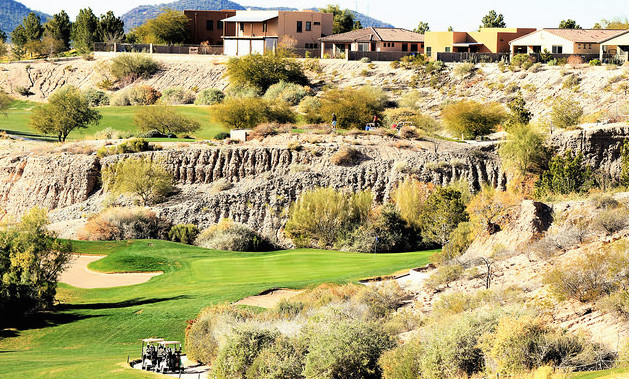 Quarry Pines Golf Course, #10, Par 4. 