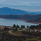 overview of a dam and river