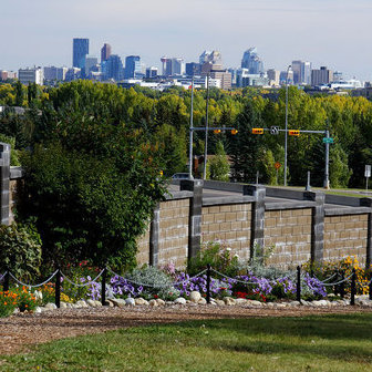 The Botanical Gardens of Silver Springs are one of Calgary's most extensive developments of floral gardens and forest path garden beds wholly created and maintained by community volunteers with a passion for urban beautification.  Photo courtesy of Brenda Forsey.