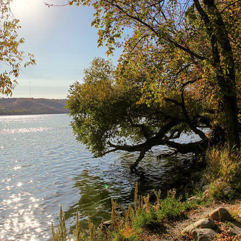 Mission Lake on the east side of Fort Qu'Appelle offers stunning landscapes both from down near the lake and from the hills surrounding. Photo by Dianne Mursell