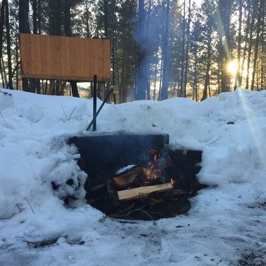 Fort Steele, BC is a popular spot for campers.