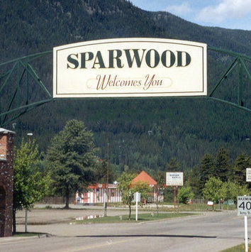 Sparwood, small town, big heart. Photo courtesy Sparwood and District Chamber of Commerce