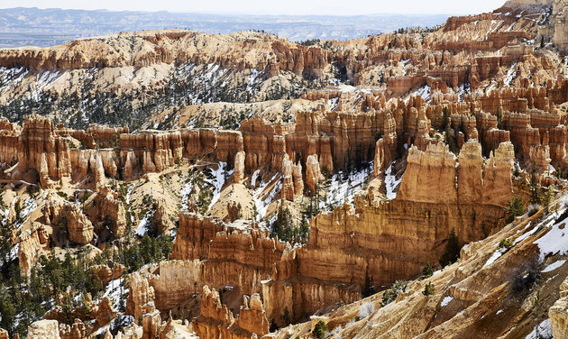 Details of the Amphitheater from Bryce Point. 