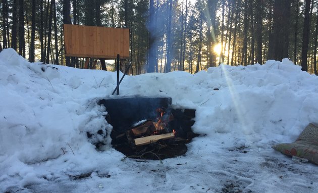 Fort Steele, BC is a popular spot for campers.