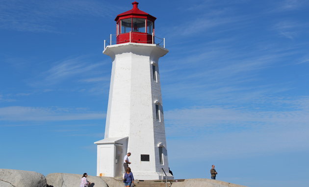 Enjoy some great photo ops, at Peggy's Cove, Nova Scotia.