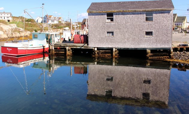 Brilliant views in Peggy's Cove, NS.