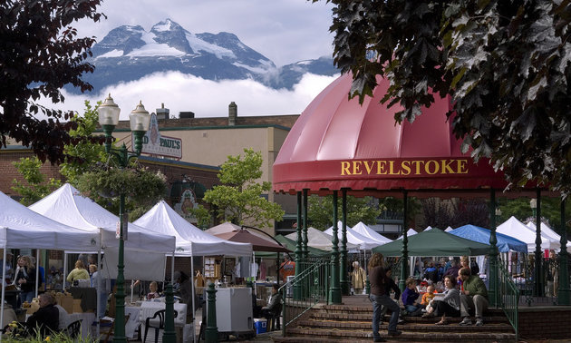 camping in Revelstoke