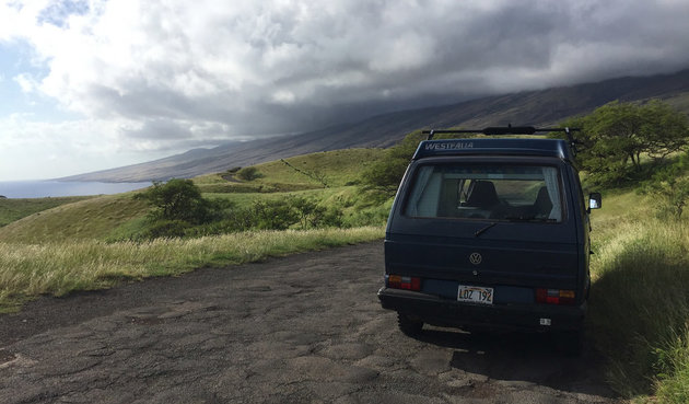 RVing in Maui, camping in Maui