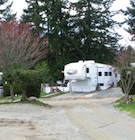 Trailer in RV Park