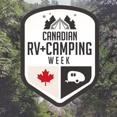 Canadian RV-Camping Week logo. 