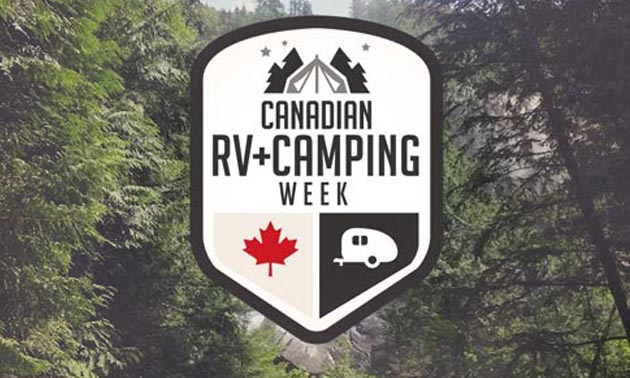 Canadian RV-Camping Week logo. 