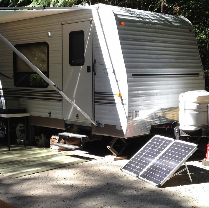 Portable solar kit for RVing 