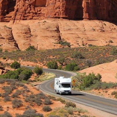 rv in the canyons
