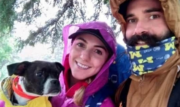 A closeup shot of Kaylyn and Phillip