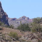 Courthouse Rock in Salome, Arizona