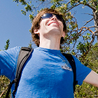 Man in natural setting