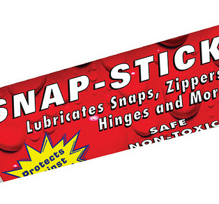 A tube of Snap-Stick 