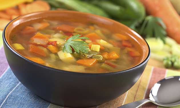 a bowl of soup like that served in Quartzsite and Brenda Arizona