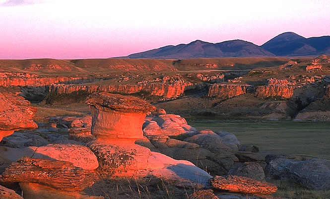 hoodoo formations