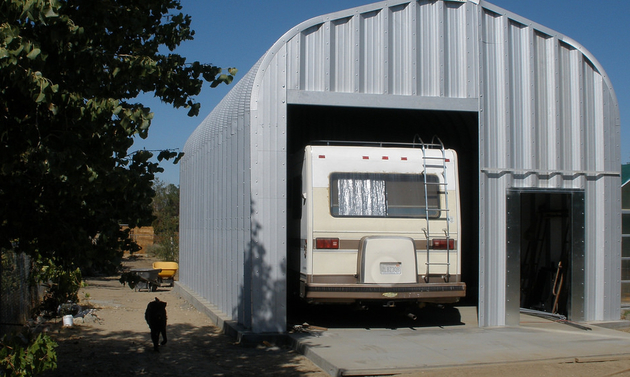 Be sure to store your RV in a safe, secure location.