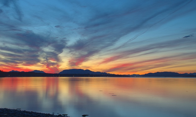 Kathy Paynter's favourite place for sunset photos.