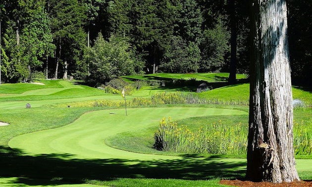 Tap-ins is an 18-hole, par-70 putting course in Cultus Lake.