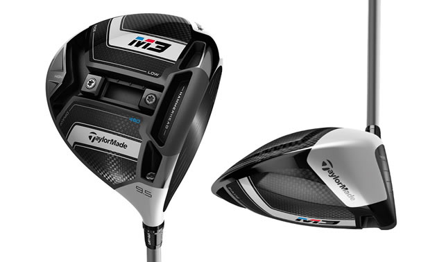 Taylor Made M3 driver with Twist Club Face technology.
