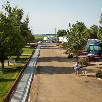 Fort Amarillo RV Park. 