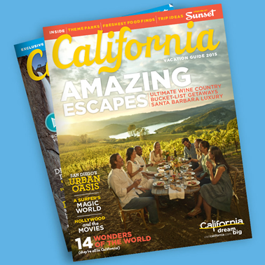 California magazine stack
