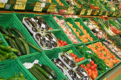 Produce stand