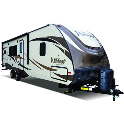 Picture of Wildcat Travel Trailer.