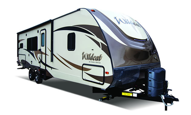 Picture of Wildcat Travel Trailer.