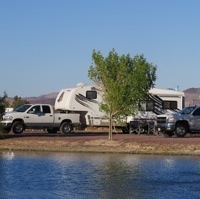 The Wilson's 2008 Prowler parked at  Route 66 RV park. 