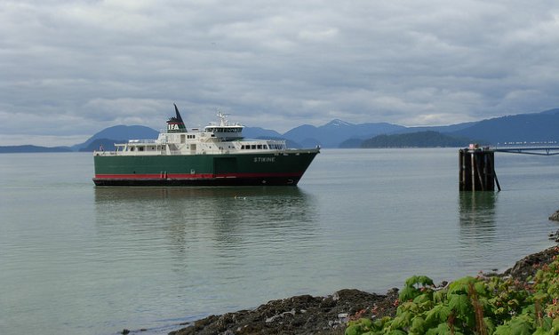 Wrangell Alaska dock